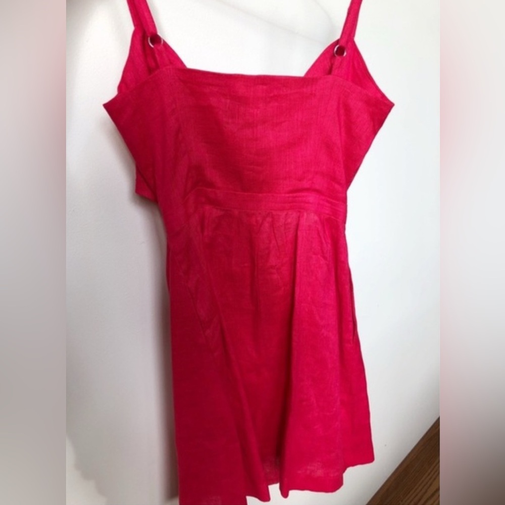 Reformation Miramar Red Cutout Mini Dress - Picture 4 of 4